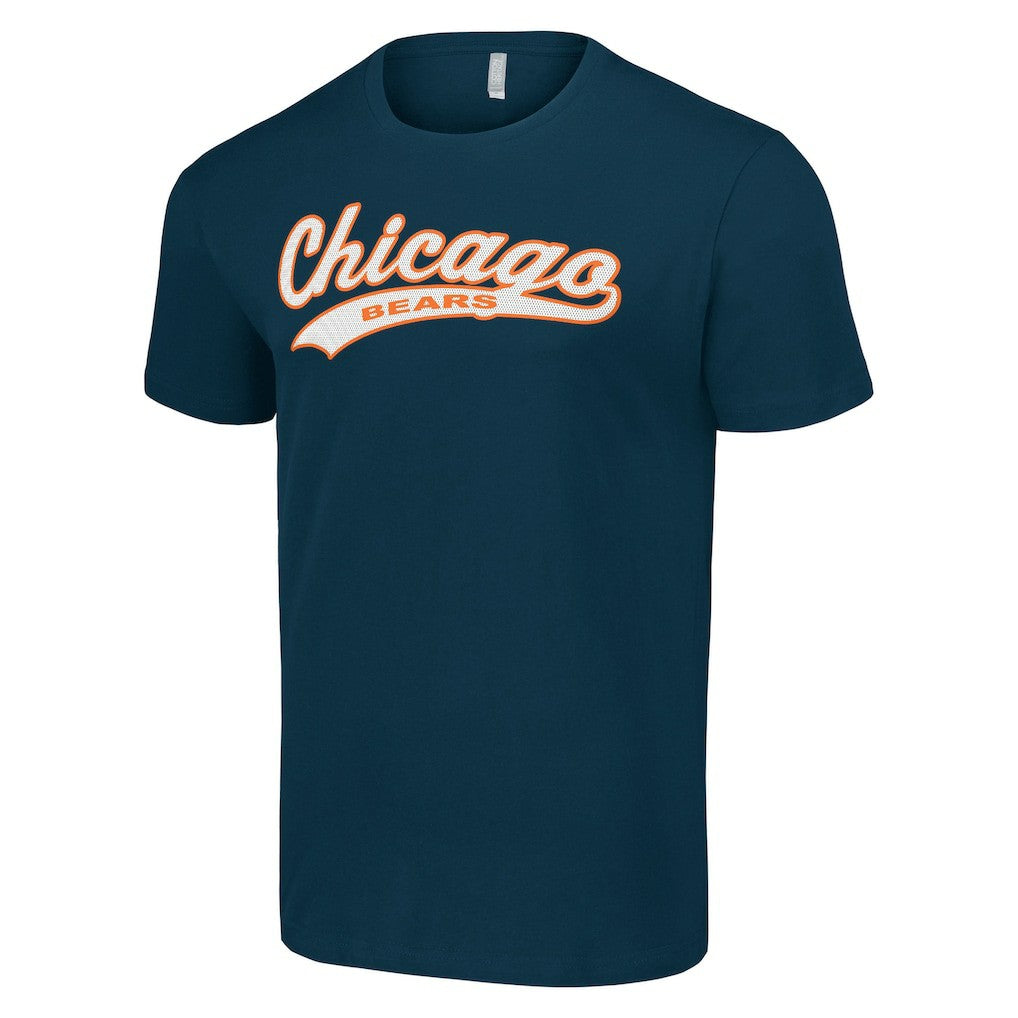 Chicago Bears Starter Tailsweep T-Shirt Navy