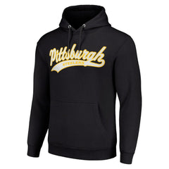 Pittsburgh Steelers Starter Unisex Tailsweep Pullover Hoodie Black