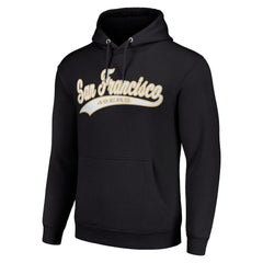 San Francisco 49ers Starter Unisex Tailsweep Pullover Hoodie Black