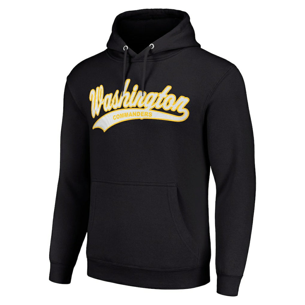 Washington Commanders Starter Unisex Tailsweep Pullover Hoodie Black