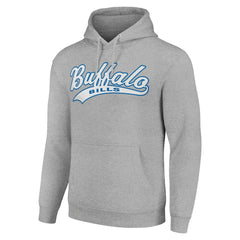 Buffalo Bills Starter Unisex Tailsweep Pullover Hoodie Heather Gray