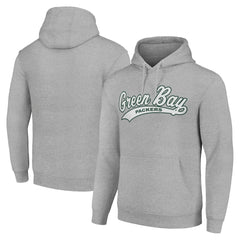 Green Bay Packers Starter Unisex Tailsweep Pullover Hoodie Heather Gray