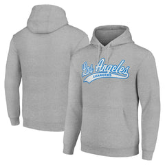 Los Angeles Chargers Starter Unisex Tailsweep Pullover Hoodie Heather Gray