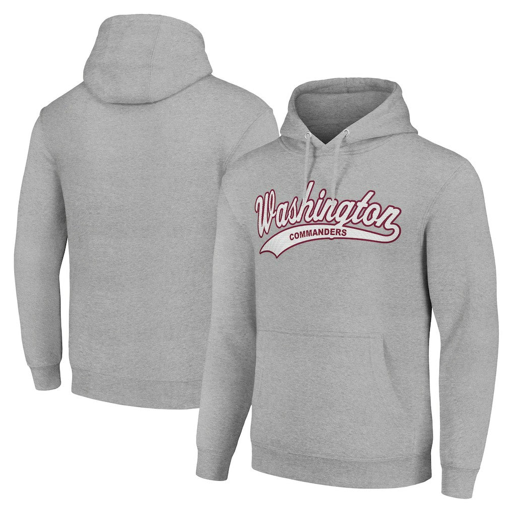 Washington Commanders Starter Unisex Tailsweep Pullover Hoodie Heather Gray