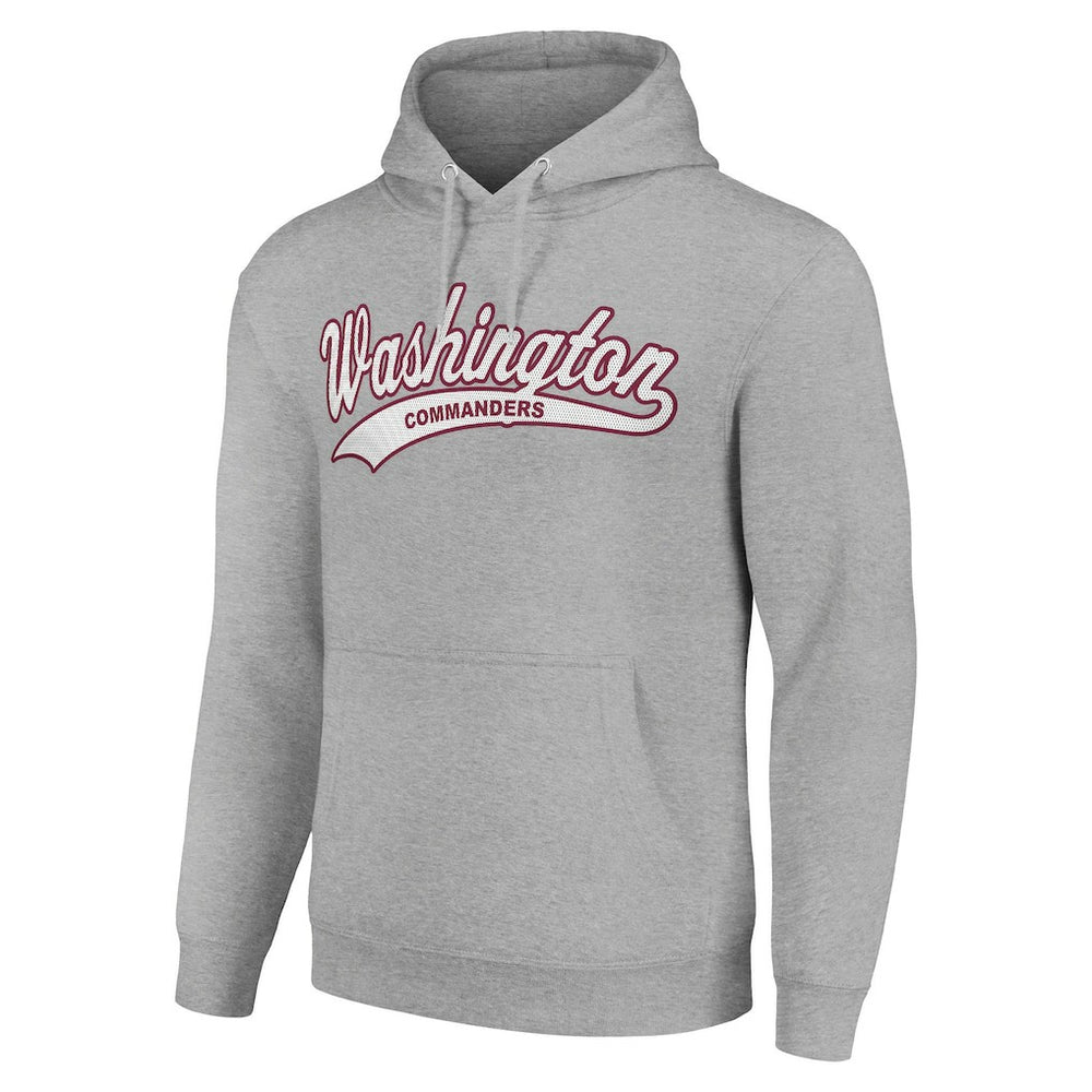 Washington Commanders Starter Unisex Tailsweep Pullover Hoodie Heather Gray