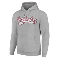 Washington Commanders Starter Unisex Tailsweep Pullover Hoodie Heather Gray