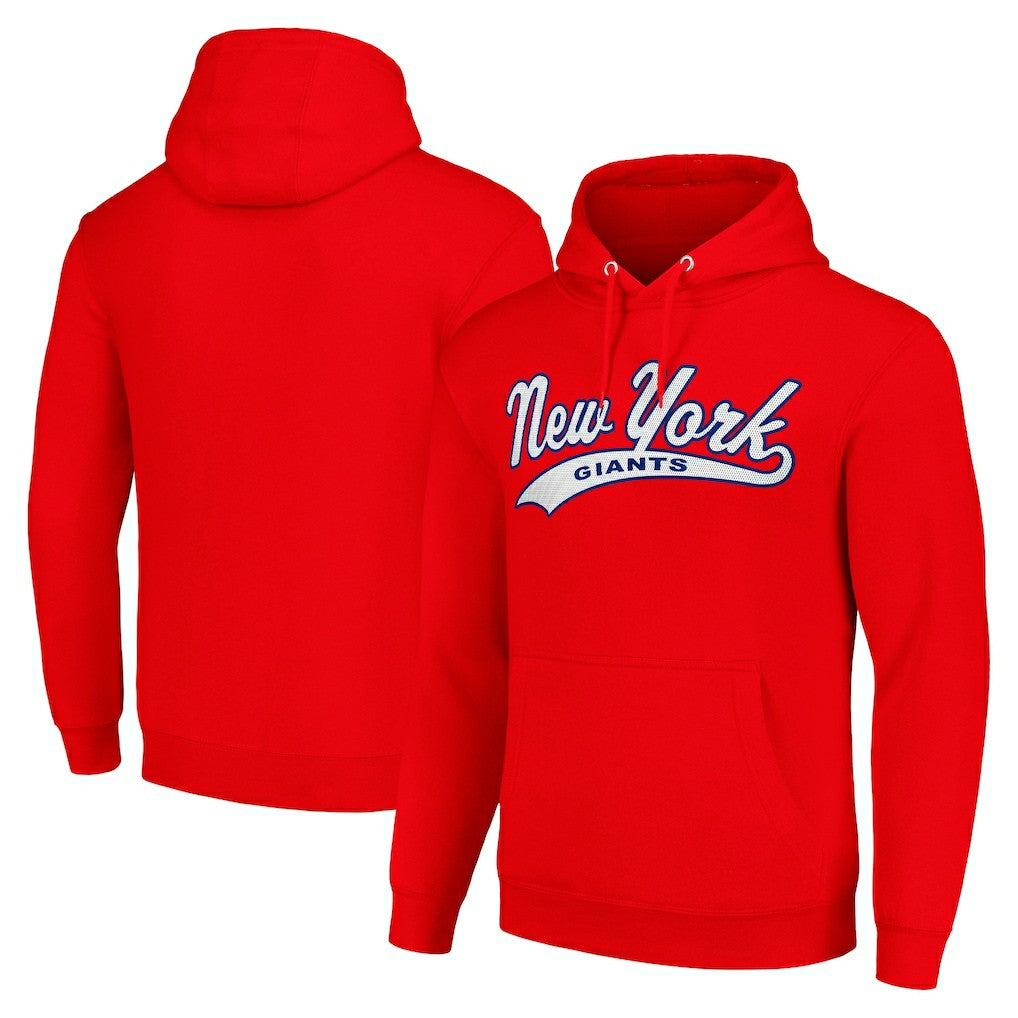 New York Giants Starter Unisex Tailsweep Pullover Hoodie Red