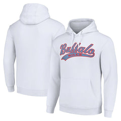 Buffalo Bills Starter Unisex Tailsweep Pullover Hoodie White