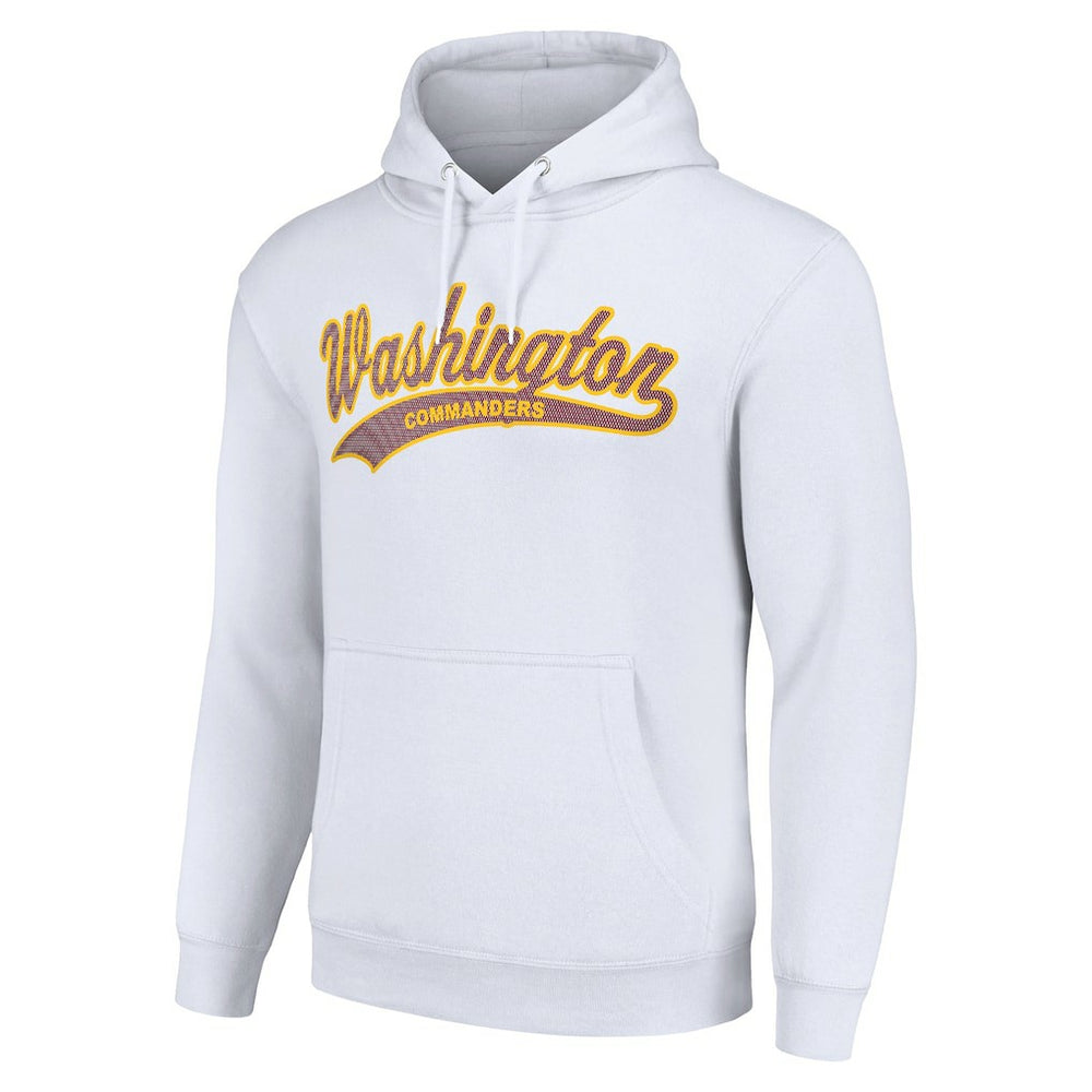 Washington Commanders Starter Unisex Tailsweep Pullover Hoodie White