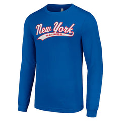 NHL New York Rangers Starter Tailsweep T-Shirt - Blue