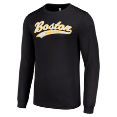 NHL Boston Bruins Starter Tailsweep T-Shirt - Black