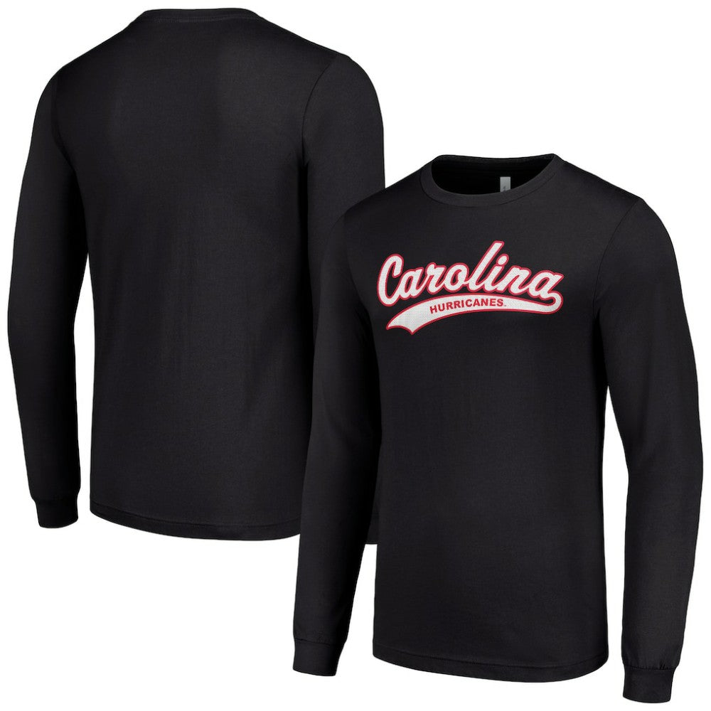 NHL Carolina Hurricanes Starter Tailsweep T-Shirt - Black