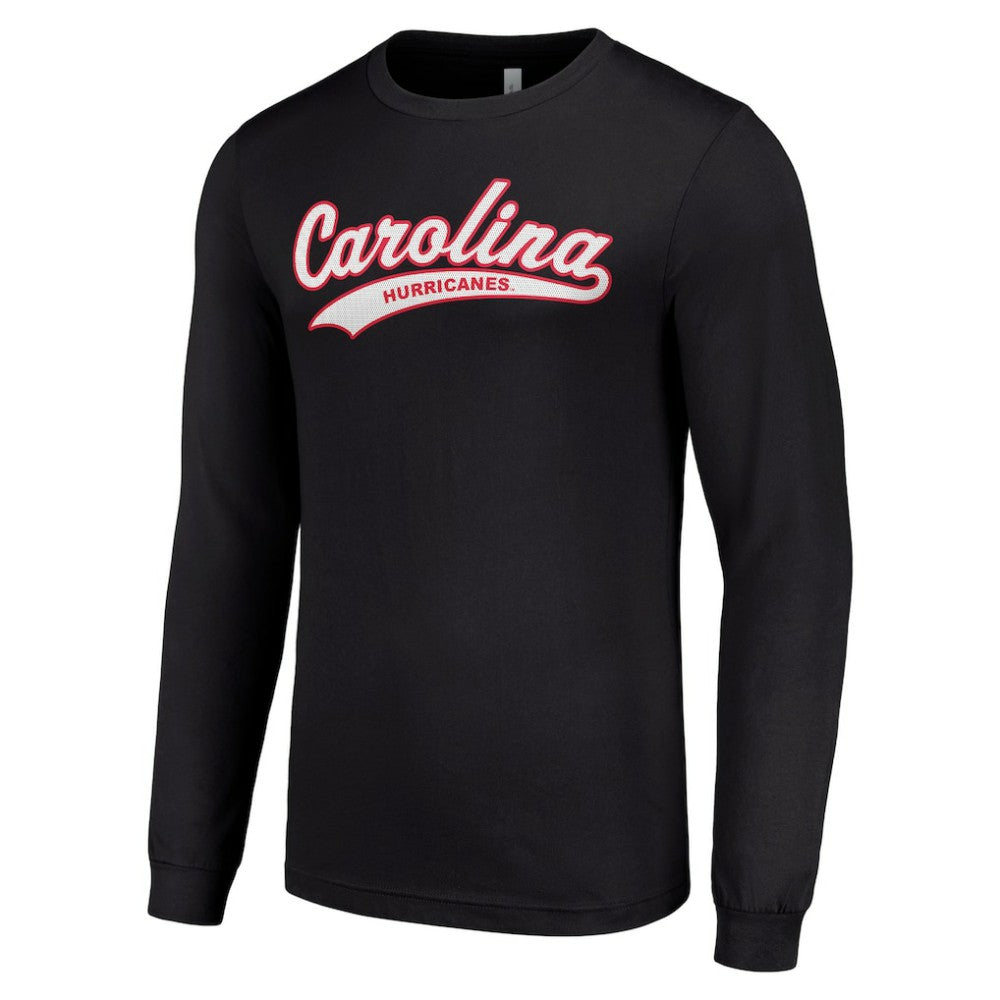 NHL Carolina Hurricanes Starter Tailsweep T-Shirt - Black
