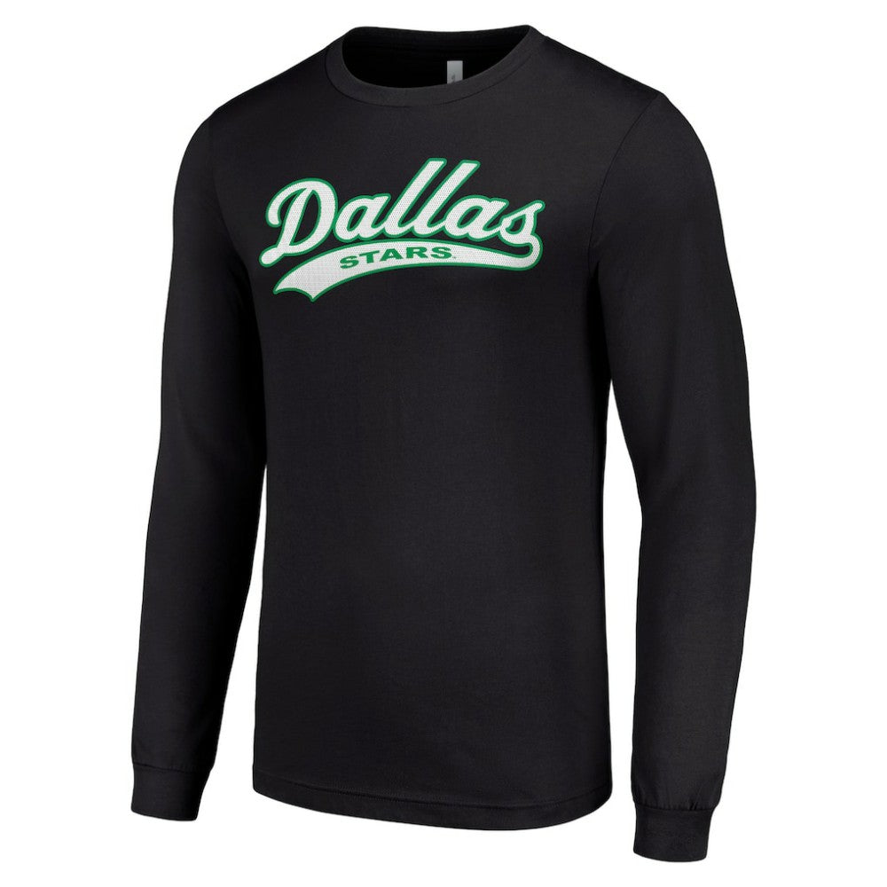 NHL Dallas Stars Starter Tailsweep T-Shirt - Black