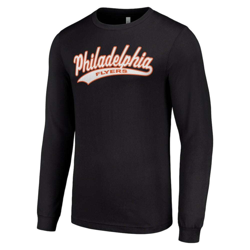 NHL Philadelphia Flyers Starter Tailsweep T-Shirt - Black