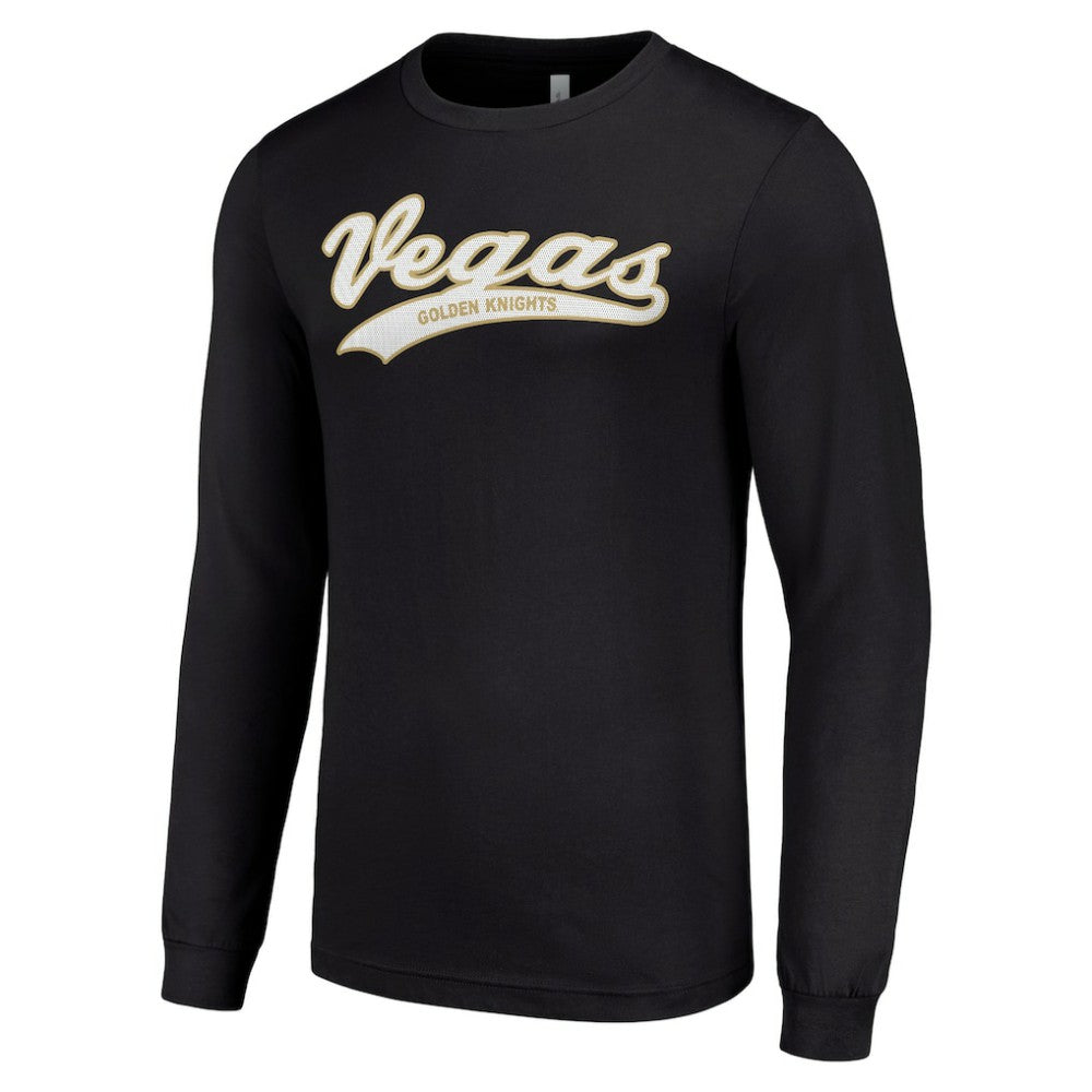 NHL Vegas Golden Knights Starter Tailsweep T-Shirt - Black