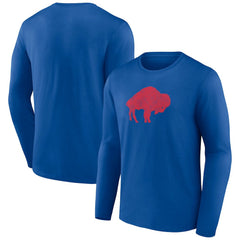 Buffalo Bills Throwback Long Sleeve T-Shirt Royal