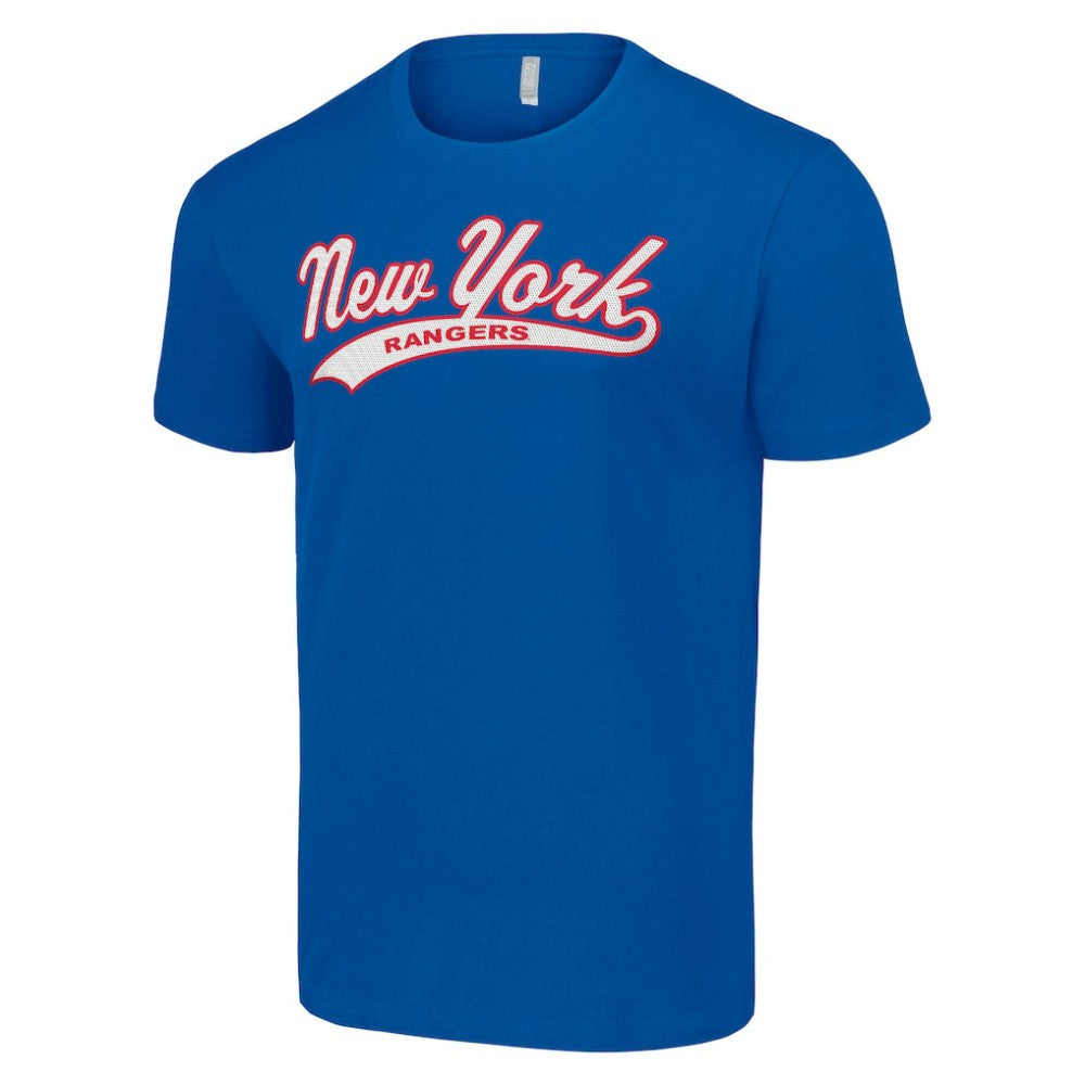NHL New York Rangers Starter Tailsweep T-Shirt - Blue