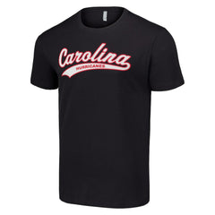 NHL Carolina Hurricanes Starter Tailsweep T-Shirt - Black