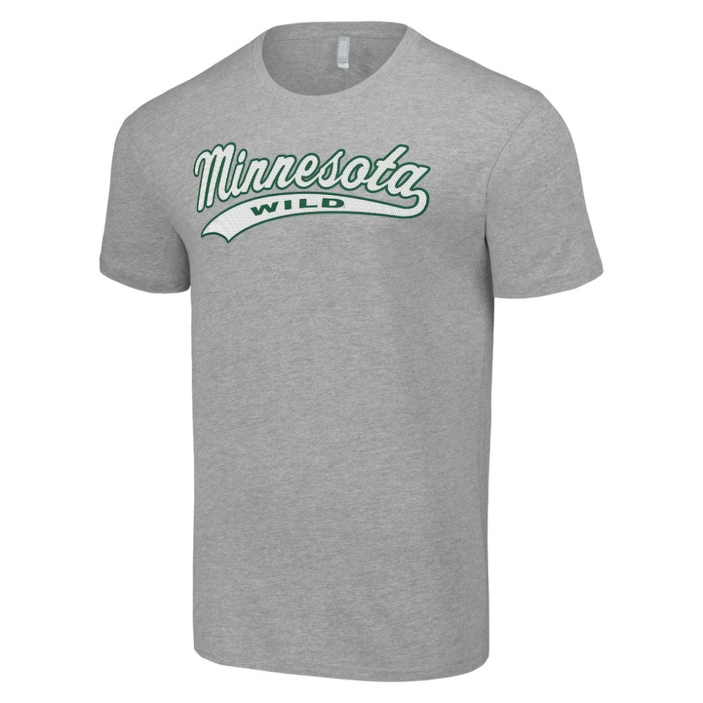 NHL Minnesota Wild Starter Tailsweep T-Shirt - Heather Gray