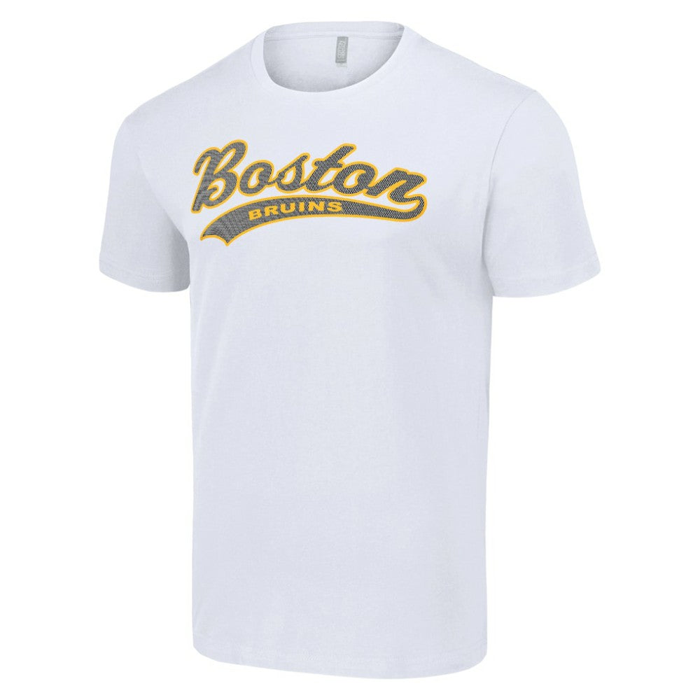 NHL Boston Bruins Starter Tailsweep T-Shirt - White