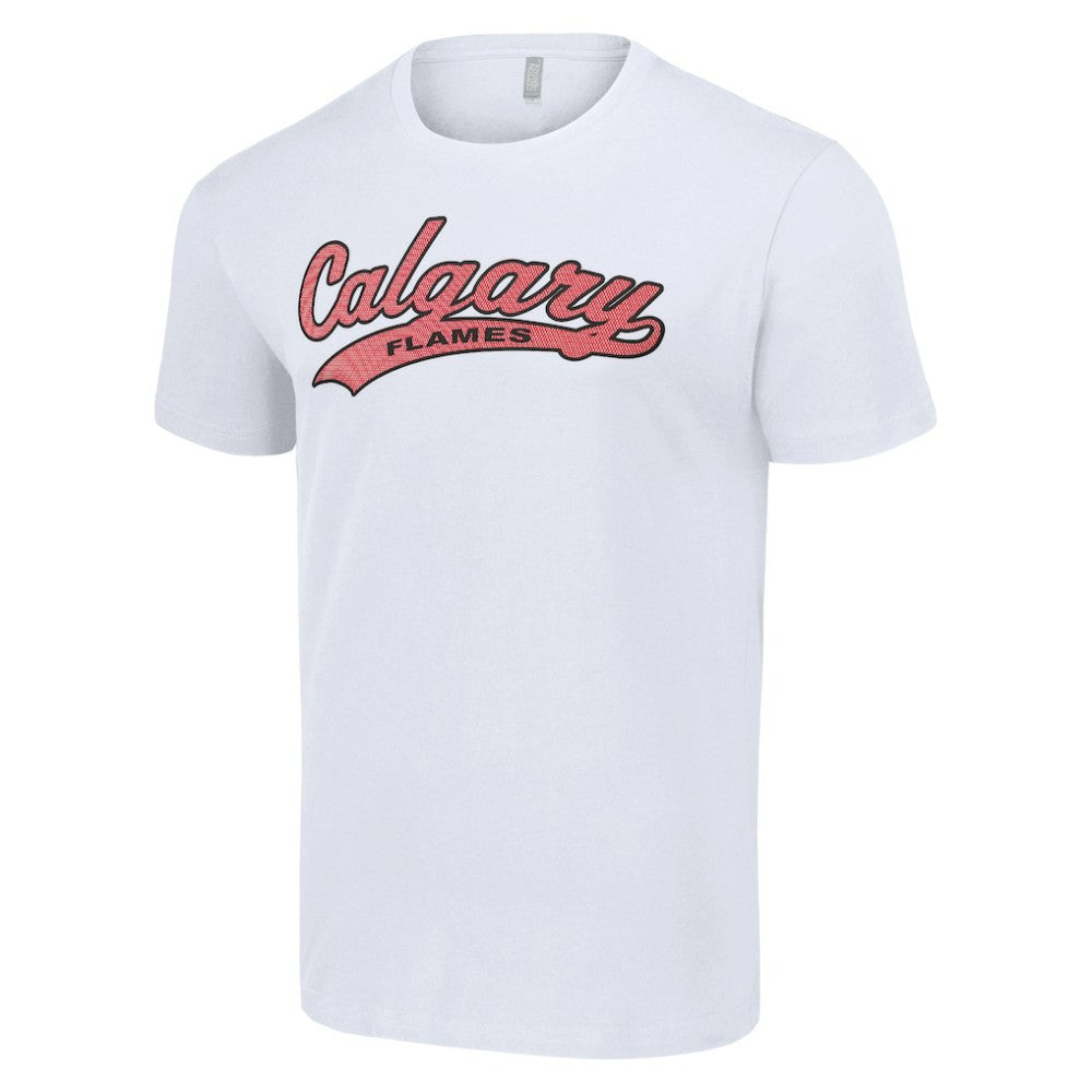 NHL Calgary Flames Starter Tailsweep T-Shirt - White