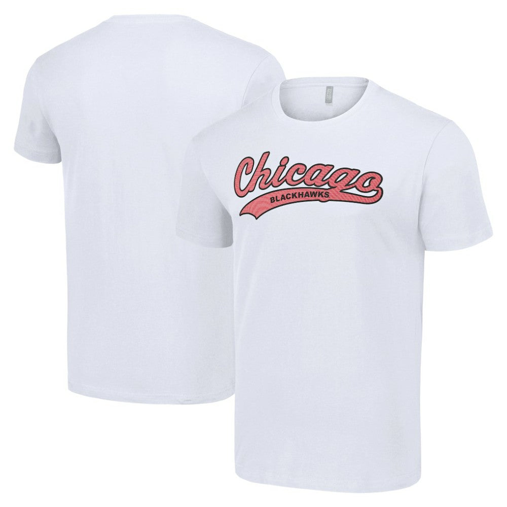 NHL Chicago Blackhawks Starter Tailsweep T-Shirt - White