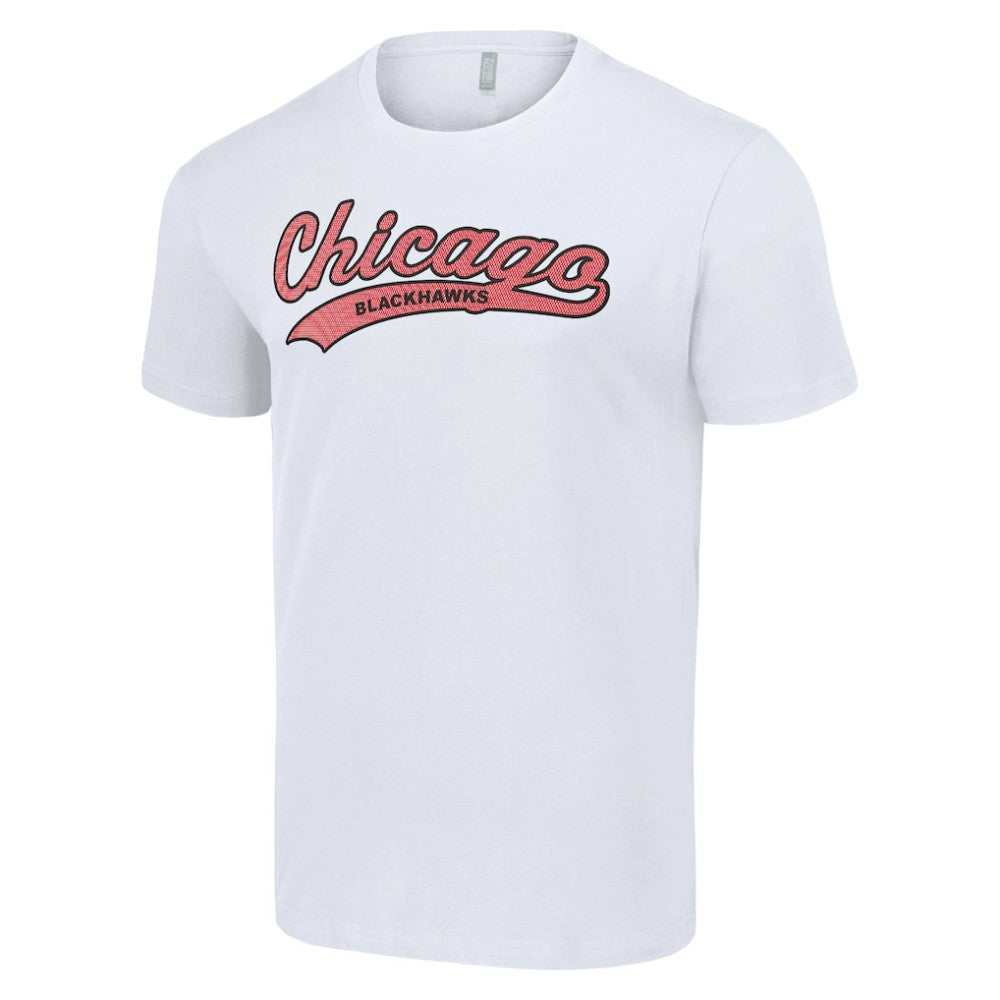 NHL Chicago Blackhawks Starter Tailsweep T-Shirt - White