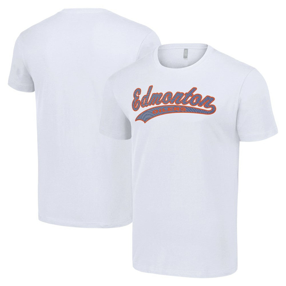 NHL Edmonton Oilers Starter Tailsweep T-Shirt - White