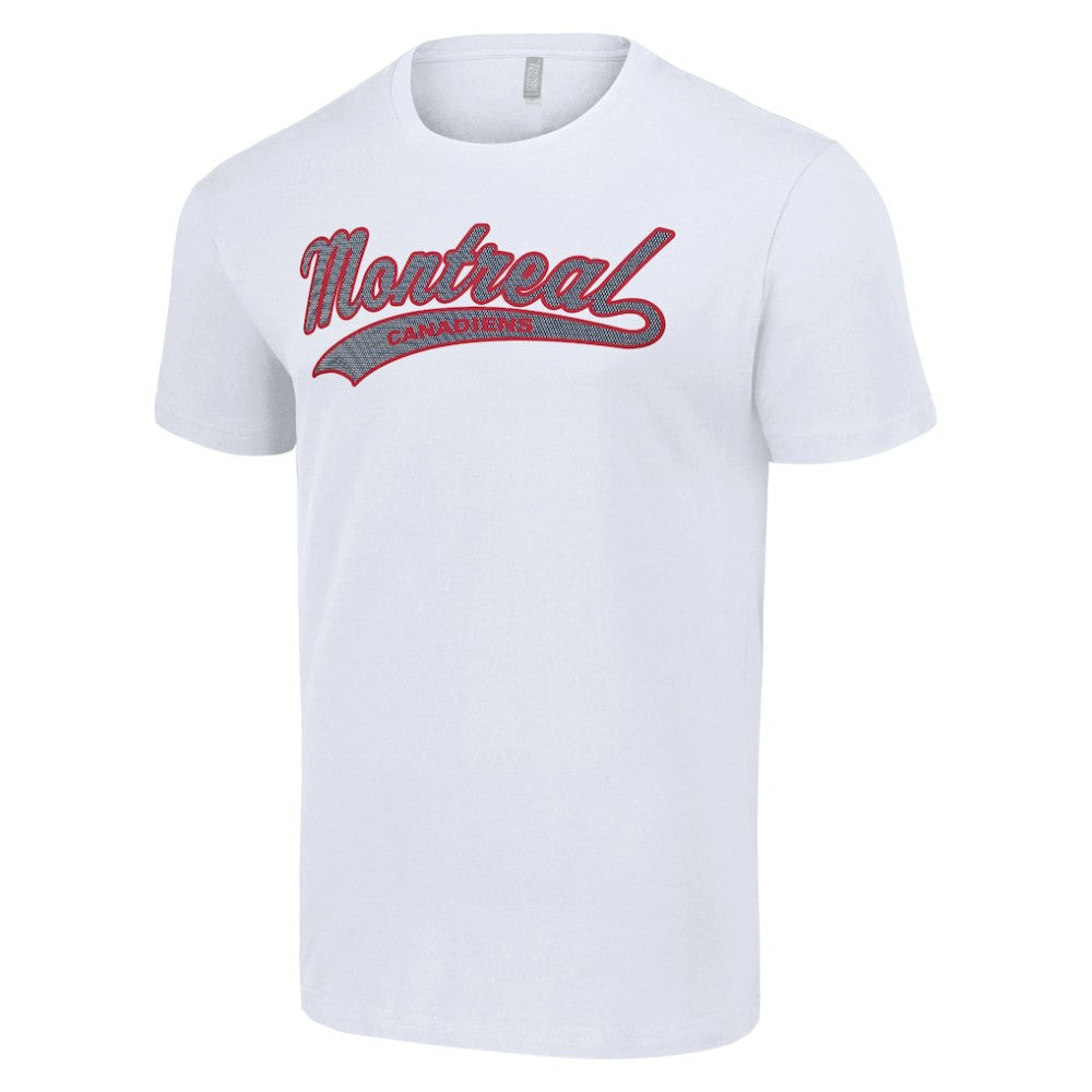 NHL Montreal Canadiens Starter Tailsweep T-Shirt - White