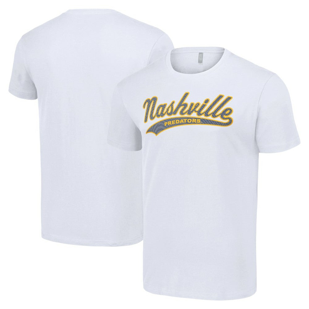 NHL Nashville Predators Starter Tailsweep T-Shirt - White