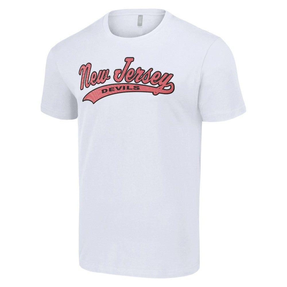 NHL New Jersey Devils Starter Tailsweep T-Shirt - White