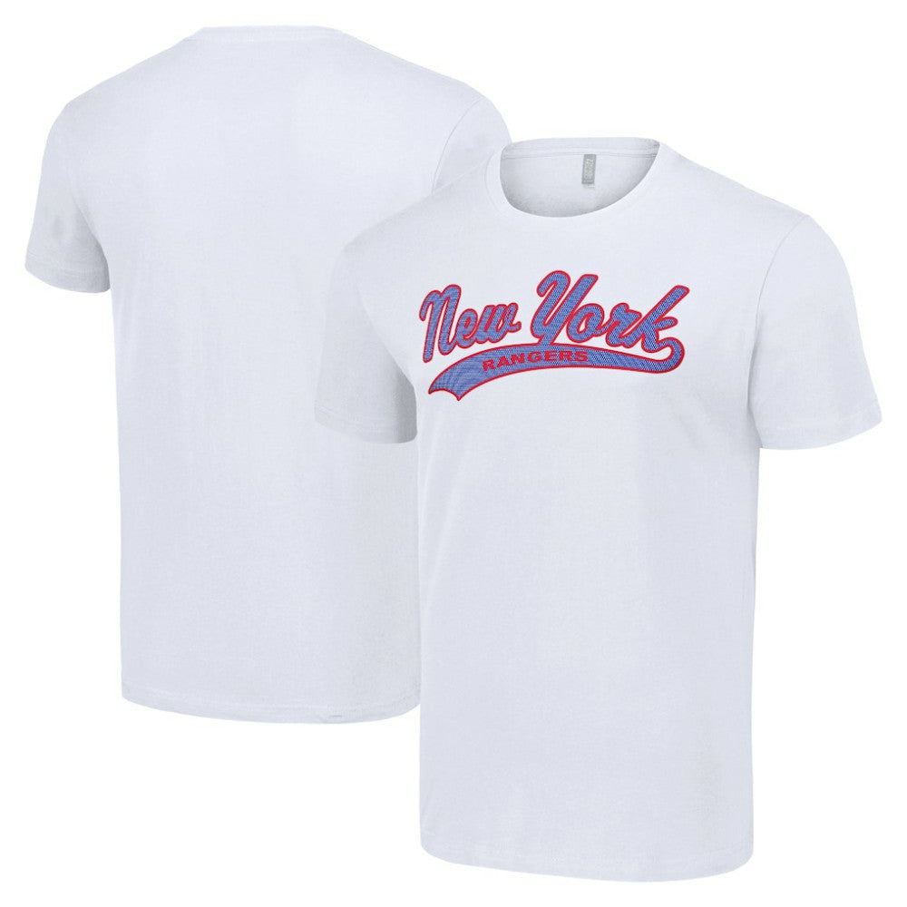 NHL New York Rangers Starter Tailsweep T-Shirt - White