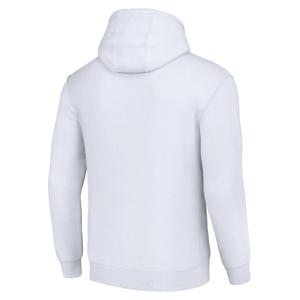 NHL New York Islanders Starter Tailsweep Fleece Tri-Blend Pullover Hoodie - White