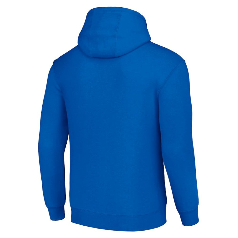 NHL New York Rangers Starter Tailsweep Fleece Tri-Blend Pullover Hoodie - Blue