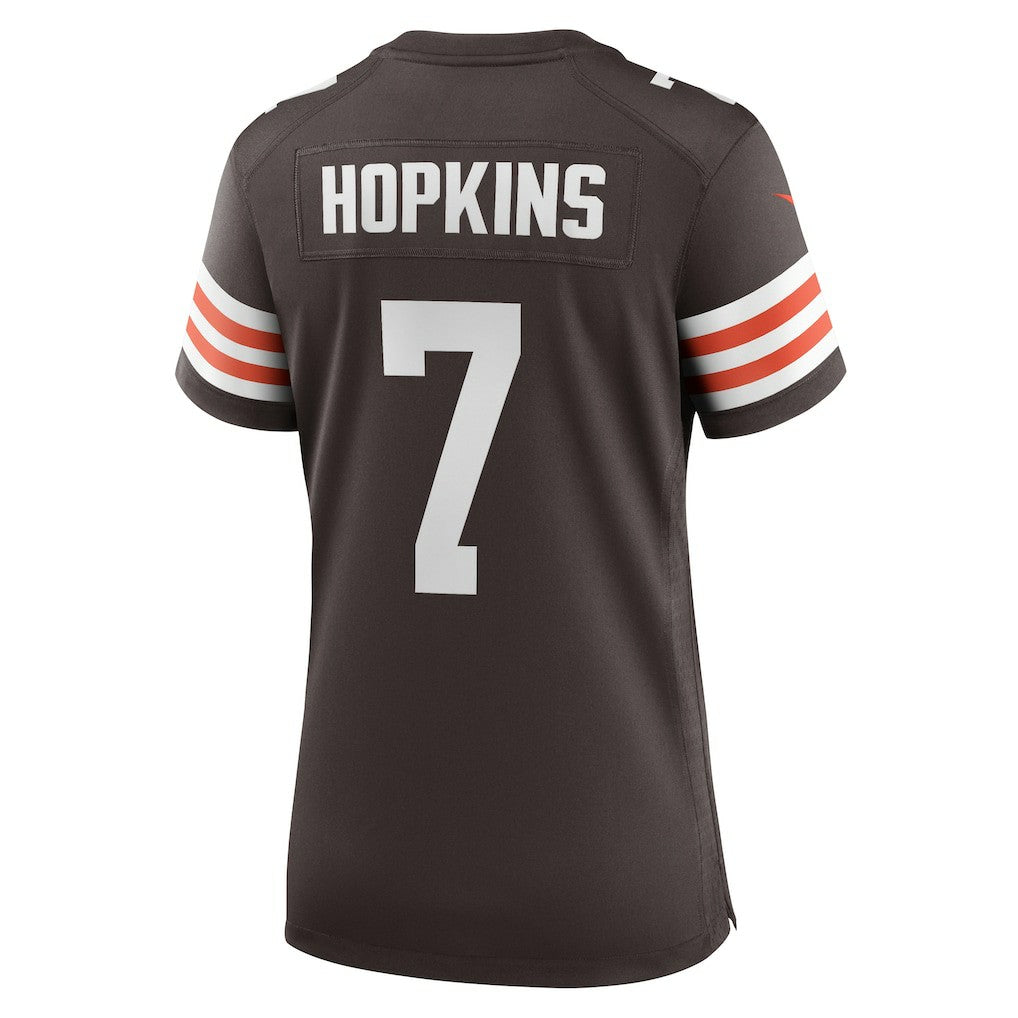 Dustin Hopkins Cleveland Browns Women's Team Game Jersey Brown