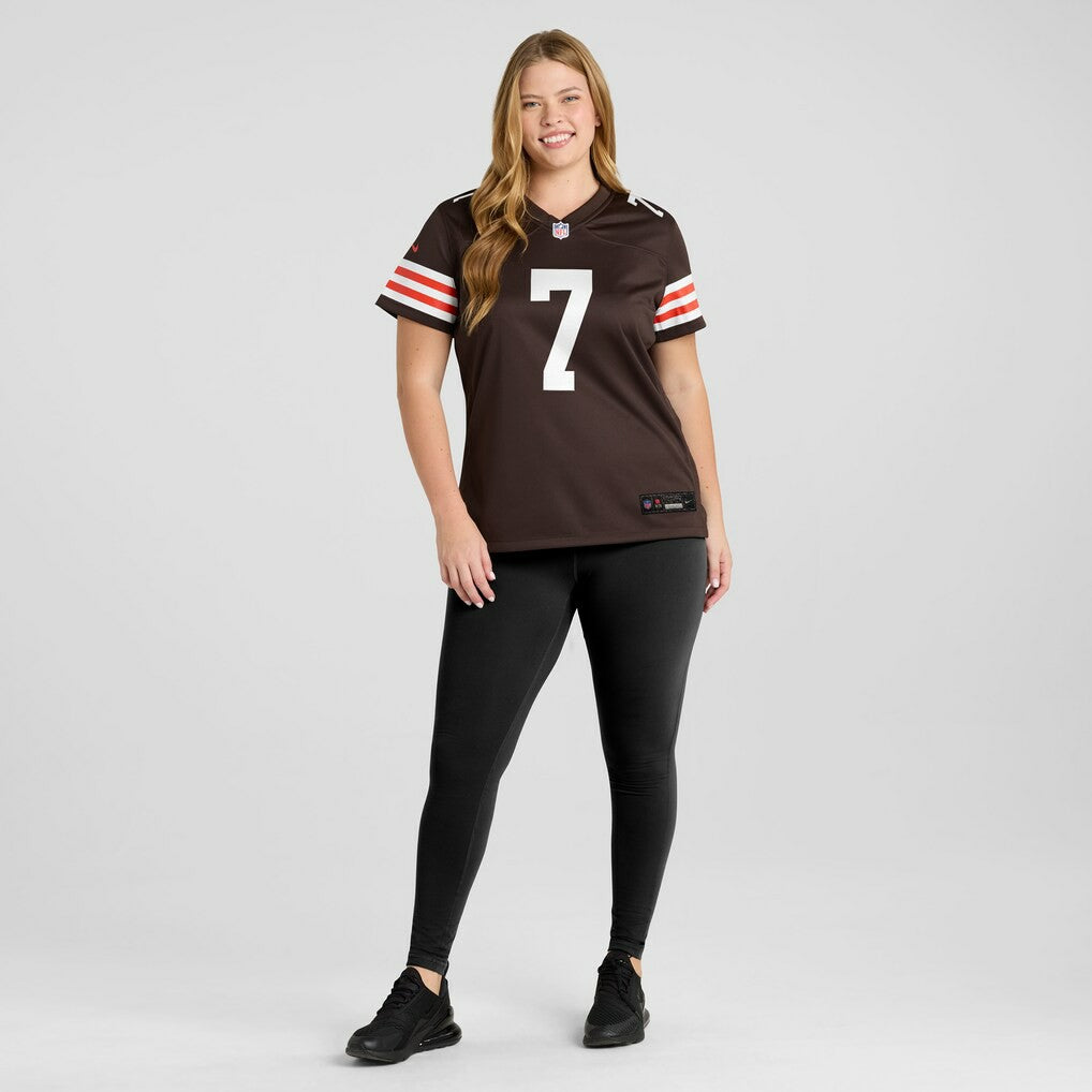 Dustin Hopkins Cleveland Browns Women's Team Game Jersey Brown