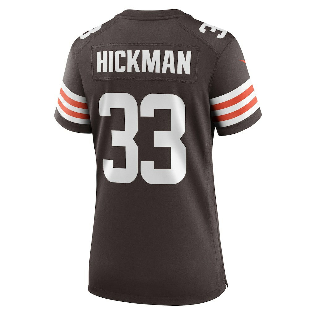Ronnie Hickman Cleveland Browns Women's Team Game Jersey Brown