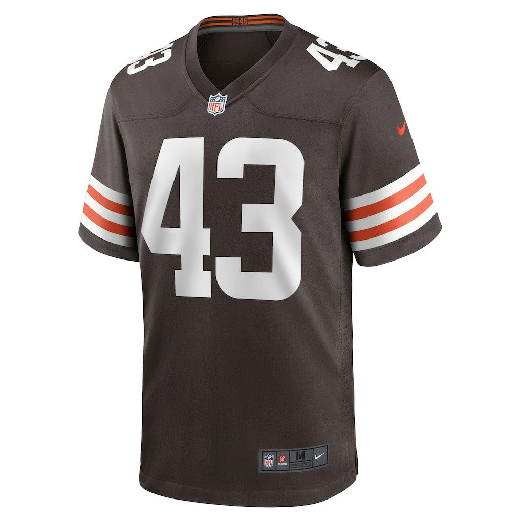 Mohamoud Diabate Cleveland Browns Team Game Jersey Brown