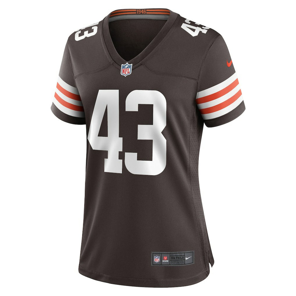Mohamoud Diabate Cleveland Browns Women's Team Game Jersey Brown