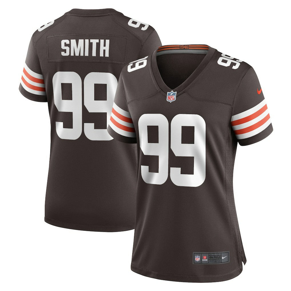 Za'Darius Smith Cleveland Browns Women's Team Game Jersey Brown