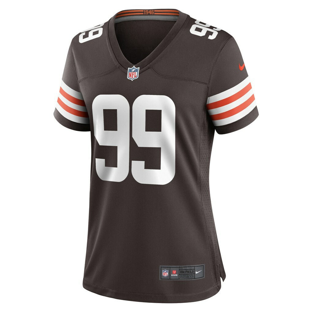 Za'Darius Smith Cleveland Browns Women's Team Game Jersey Brown
