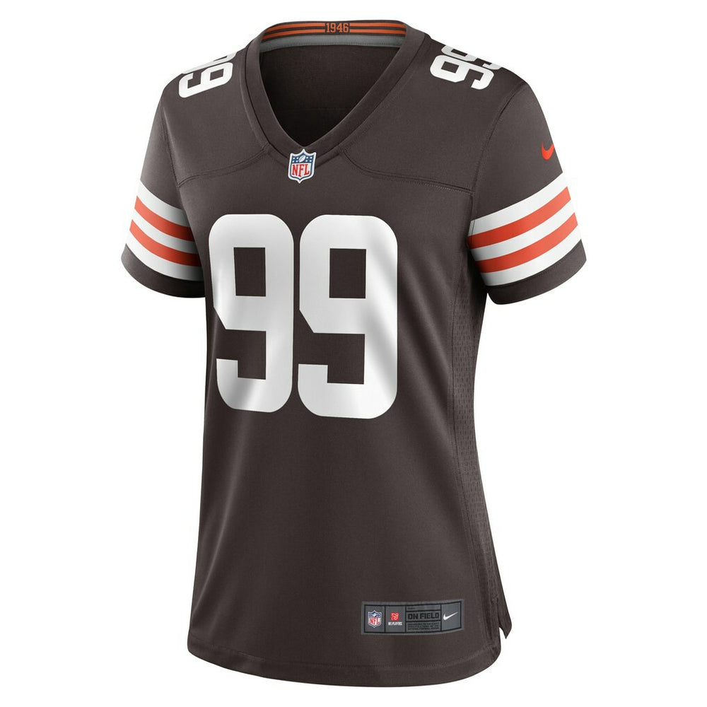 Za'Darius Smith Cleveland Browns Women's Team Game Jersey Brown