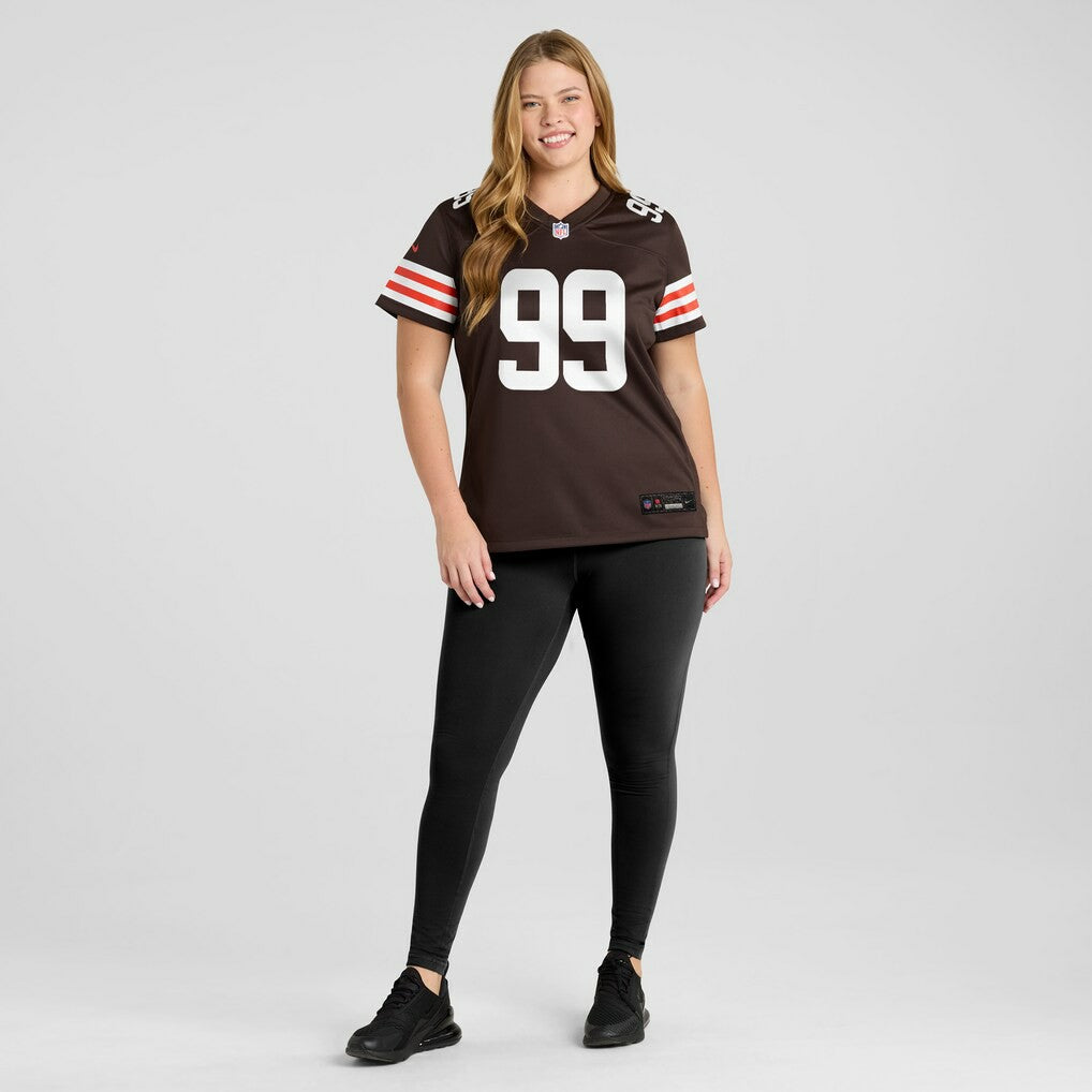 Za'Darius Smith Cleveland Browns Women's Team Game Jersey Brown