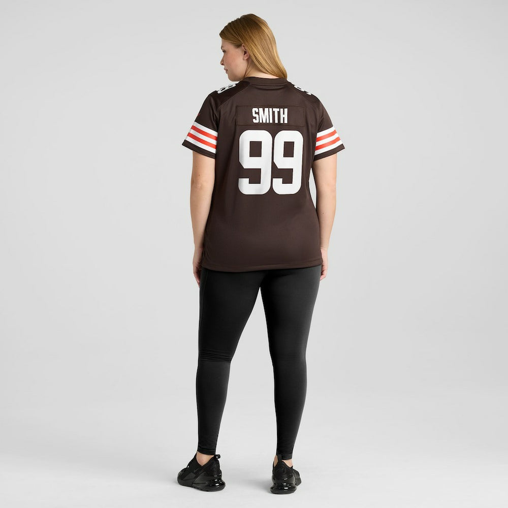 Za'Darius Smith Cleveland Browns Women's Team Game Jersey Brown