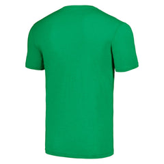Jayson Tatum Boston Celtics Homage Unisex SkyBox Player Tri-Blend T-Shirt Kelly Green