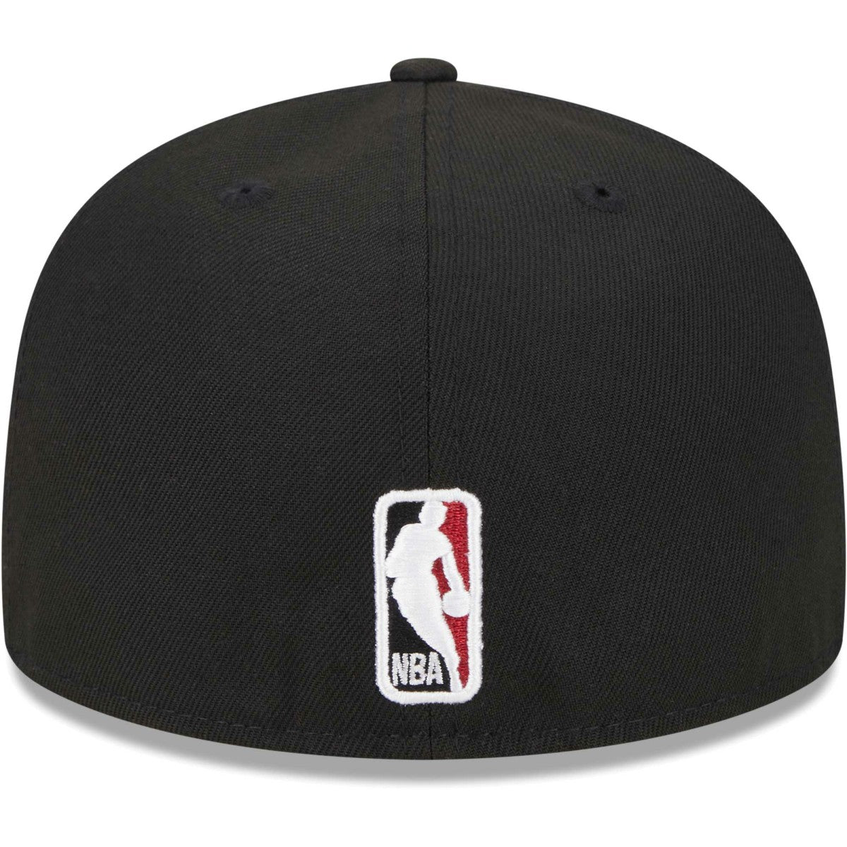 Miami Heat Checkerboard UV 59FIFTY Fitted Hat Black