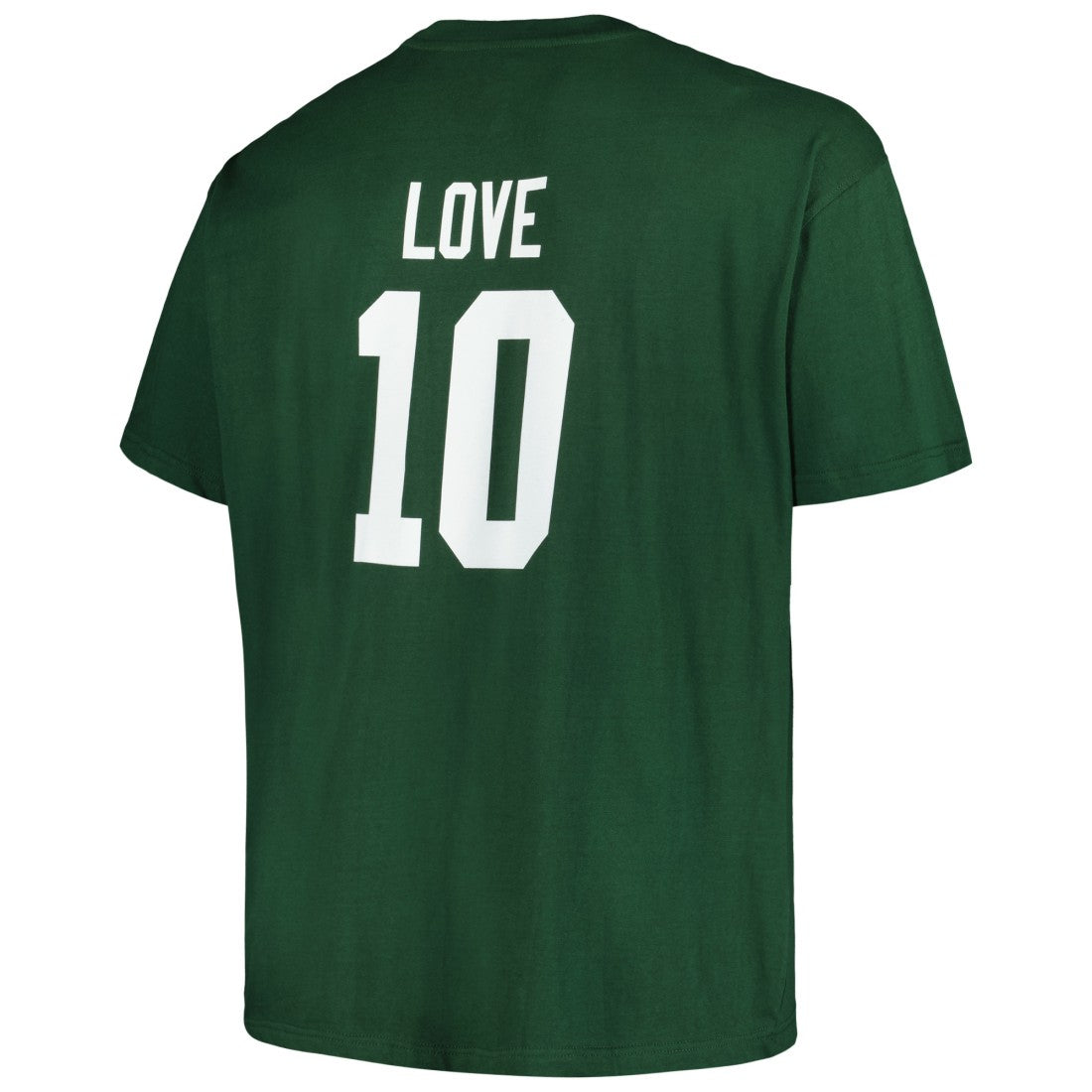 Jordan Love Green Bay Packers Big & Tall Player Name & Number T-Shirt Green