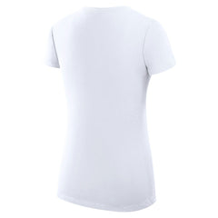 Kansas City Royals G-III 4Her by Carl Banks Women's Super-Slim Fit Lightweight City Graphic V-Neck T-Shirt - White T-shirts
