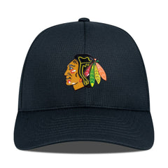 NHL Chicago Blackhawks Levelwear Zephyr Adjustable Hat - Black
